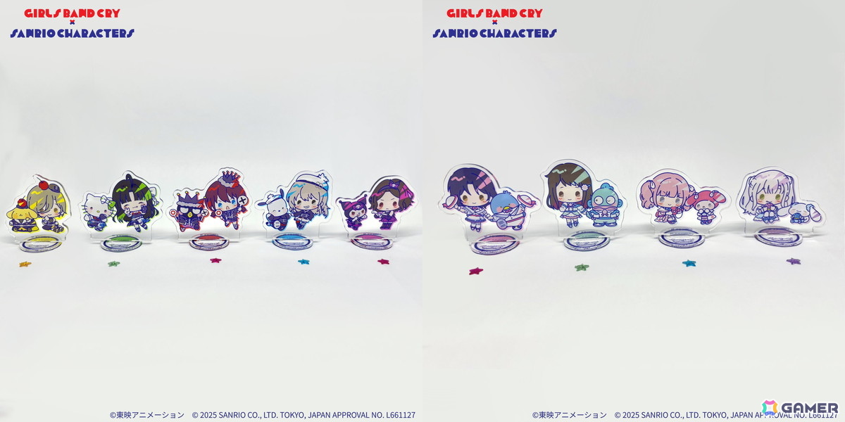 ガールズバンドクライ×サンリオキャラクターズ」POP-UP SHOPが開催