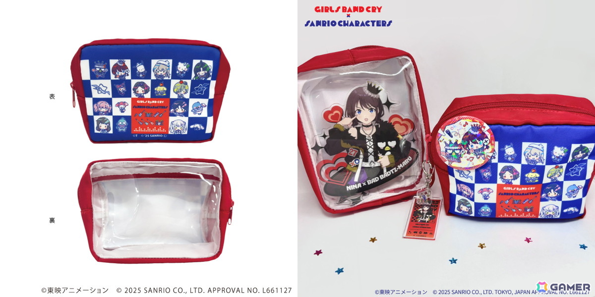 「ガールズバンドクライ×サンリオキャラクターズ」POP-UP SHOPが開催!東映アニメーションオリジナルコラボイラストを使用したグッズが多数登場の画像