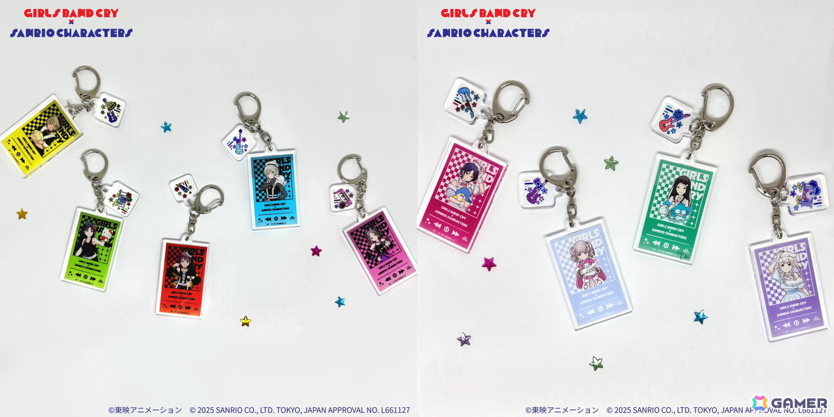 「ガールズバンドクライ×サンリオキャラクターズ」POP-UP SHOPが開催!東映アニメーションオリジナルコラボイラストを使用したグッズが多数登場の画像