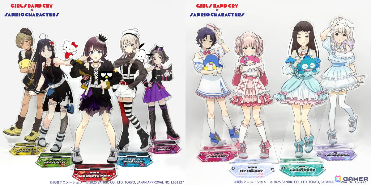 ガールズバンドクライ×サンリオキャラクターズ」POP-UP SHOPが開催