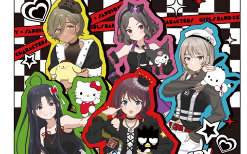 「ガールズバンドクライ×サンリオキャラクターズ」POP-UP SHOPが開催！東映アニメーションオリジナルコラボイラストを使用したグッズが多数登場