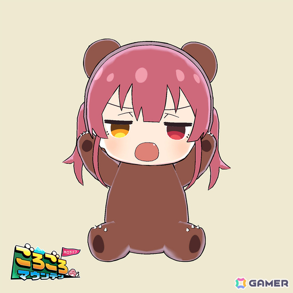 3Dごろごろアクション「ホロライブごろごろマウンテン」のリリース日が7月24日に決定！「ホロライブお宝マウンテン」との連動特典で限定キャラ「クマリン」がもらえるの画像20