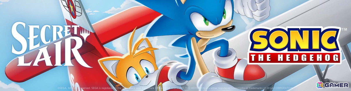 「マジック:ザ・ギャザリング」ソニックとその仲間たちがSecret Lair「The Sonic Superdrop」で登場!7月15日に発売の画像