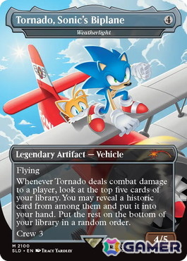 《Tornado, Sonic's Biplane》(《ウェザーライト》)
