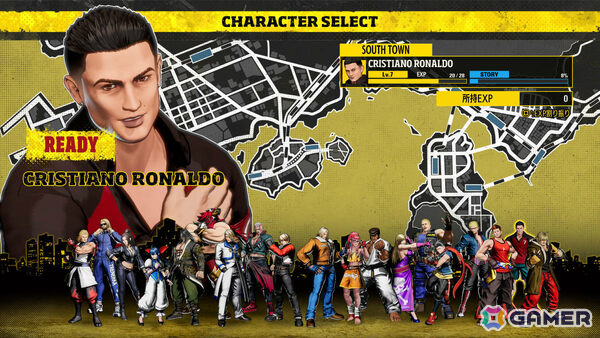 「餓狼伝説 City of the Wolves」“クリスティアーノ・ロナウド（CR7）”のARCADE MODEとEOST MODEが7月15日に追加！の画像