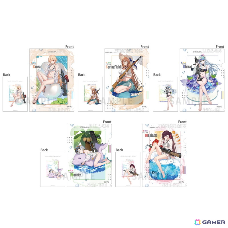 「ドールズフロントライン2:エクシリウム~Sweet Summer Chronicle~」が8月8日よりAKIHABARAゲーマーズ本店にて開催!の画像