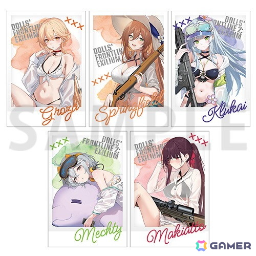 「ドールズフロントライン2:エクシリウム~Sweet Summer Chronicle~」が8月8日よりAKIHABARAゲーマーズ本店にて開催!の画像