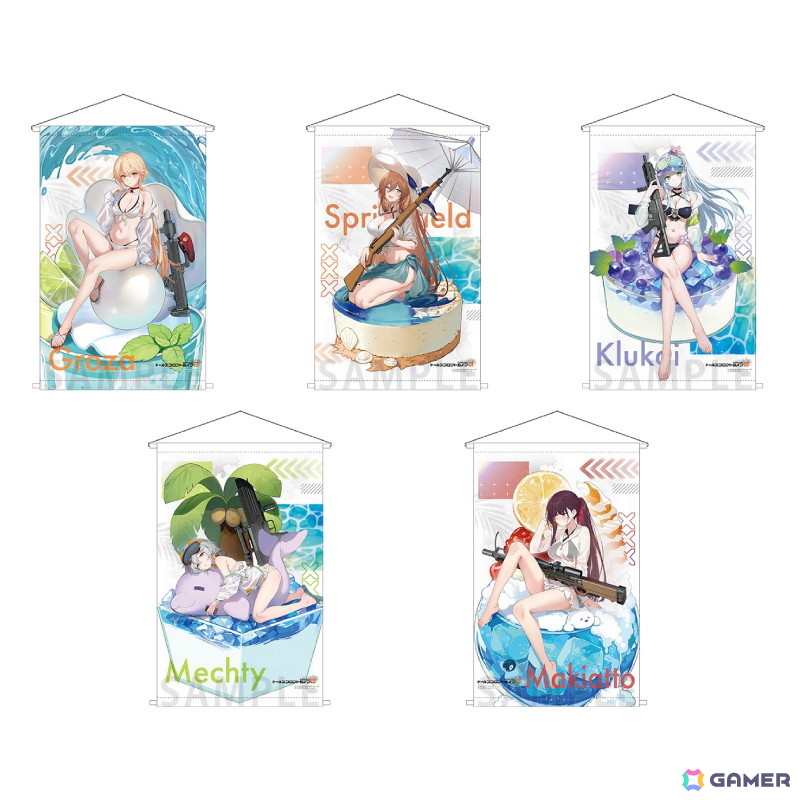「ドールズフロントライン2:エクシリウム~Sweet Summer Chronicle~」が8月8日よりAKIHABARAゲーマーズ本店にて開催!の画像