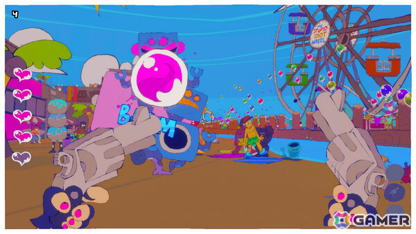 マヌケなロボットを殲滅しバカな人間とくっちゃべる不条理劇アクションADV「Shooty Shooty Robot Invasion」がリリース！の画像