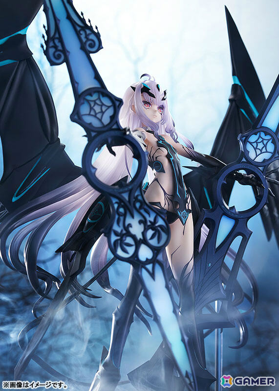「FGO」メリュジーヌが1/7スケールフィギュアとなって登場！第三再臨時の二振りのテュケイダイトを構えた姿で立体化の画像15