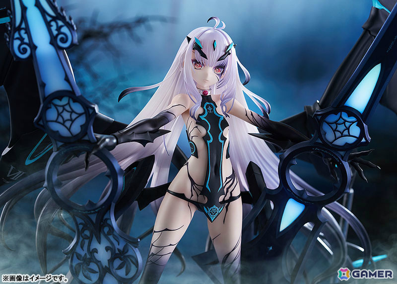 「FGO」メリュジーヌが1/7スケールフィギュアとなって登場!第三再臨時の二振りのテュケイダイトを構えた姿で立体化の画像