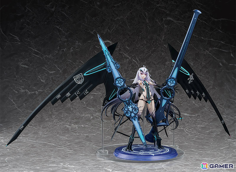 「FGO」メリュジーヌが1/7スケールフィギュアとなって登場!第三再臨時の二振りのテュケイダイトを構えた姿で立体化の画像