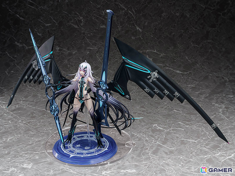 「FGO」メリュジーヌが1/7スケールフィギュアとなって登場!第三再臨時の二振りのテュケイダイトを構えた姿で立体化の画像