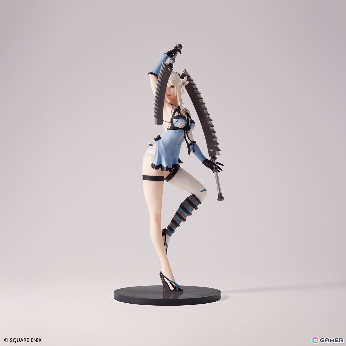 「NieR Replicant ver.1.22474487139...」カイネが双剣を携えたキービジュアルの姿で立体化!の画像