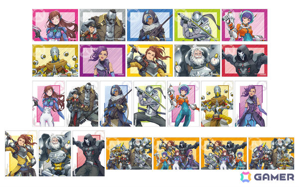 「オーバーウォッチ 2」イラストレーター・メレさんによる描き起こしグッズを先行販売するポップアップショップが7月25日より渋谷、難波、博多で順次開催！の画像3