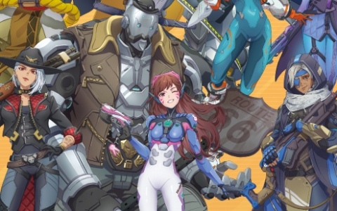 「オーバーウォッチ 2」イラストレーター・メレさんによる描き起こしグッズを先行販売するポップアップショップが7月25日より渋谷、難波、博多で順次開催！