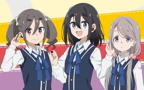 TVアニメ「mono」雨宮さつき、霧山アン、敷島桜子の新規録り下ろし音声ガイダンス搭載ワイヤレスイヤホンが登場