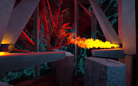 ハイスピード3Dプラットフォームアクション「Blessed Burden」が日本語に対応！武器を持たない神父となってトラップだらけの地獄を突き進め
