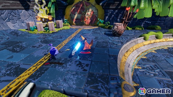 物理法則を利用して戦うアクションRPG「Awaysis」は4人協力プレイに対応！BitSummitではデモの出展や本作の楽曲を手掛ける田中宏和氏によるライブが開催の画像2