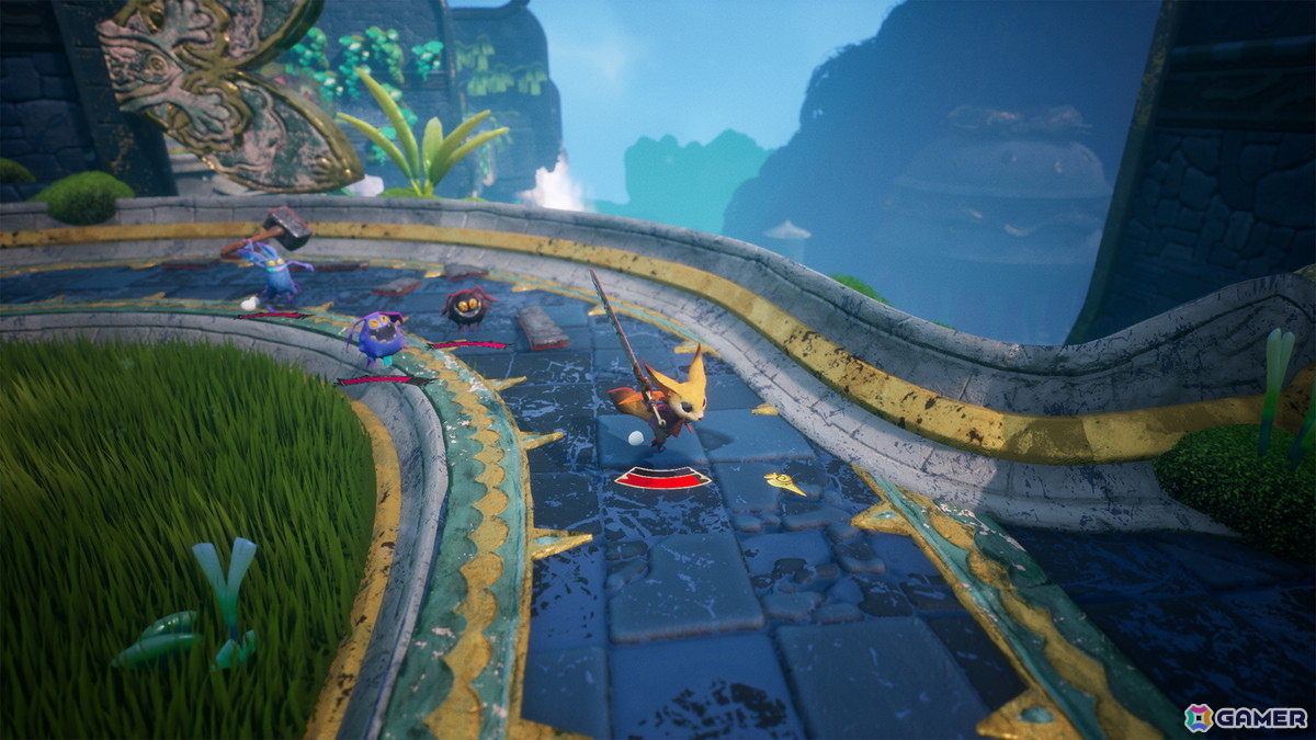 物理法則を利用して戦うアクションRPG「Awaysis」は4人協力プレイに対応！BitSummitではデモの出展や本作の楽曲を手掛ける田中宏和氏によるライブが開催の画像4