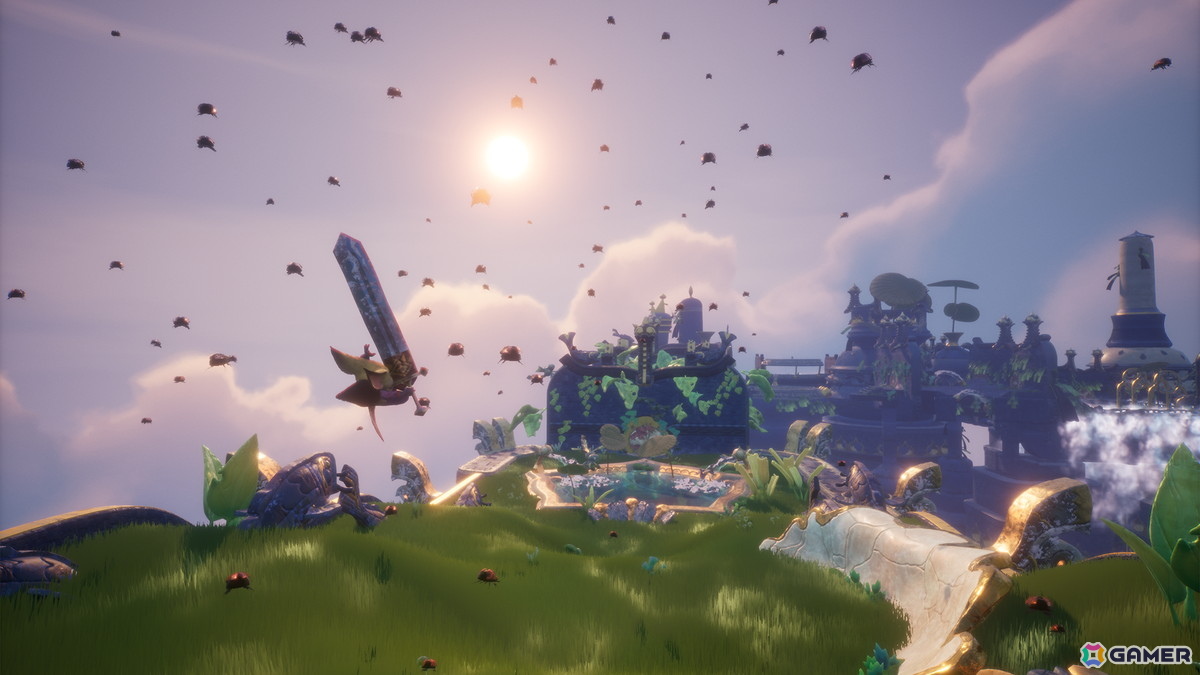 物理法則を利用して戦うアクションRPG「Awaysis」は4人協力プレイに対応！BitSummitではデモの出展や本作の楽曲を手掛ける田中宏和氏によるライブが開催の画像