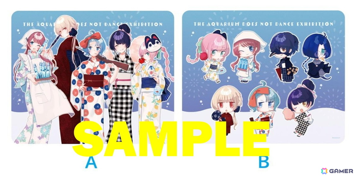 「アクアリウムは踊らない」のイラスト展が8月15日よりTAG 秋葉原で開催！グッズ販売や作者・橙々氏によるサイン会もの画像
