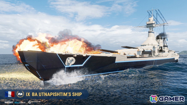 「World of Warships」で「ブルアカ」コラボ第2弾が開催!アロナやビナーなどがモチーフの戦艦が登場の画像