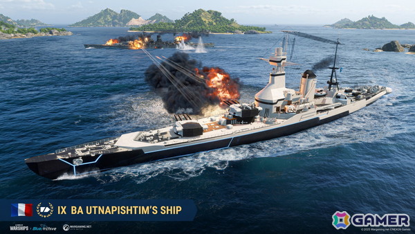 「World of Warships」で「ブルアカ」コラボ第2弾が開催!アロナやビナーなどがモチーフの戦艦が登場の画像