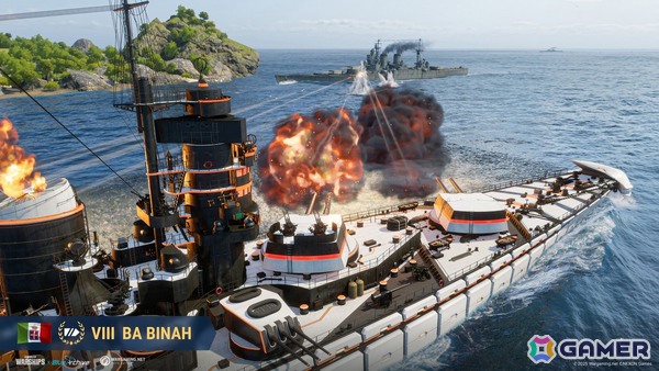 「World of Warships」で「ブルアカ」コラボ第2弾が開催!アロナやビナーなどがモチーフの戦艦が登場の画像