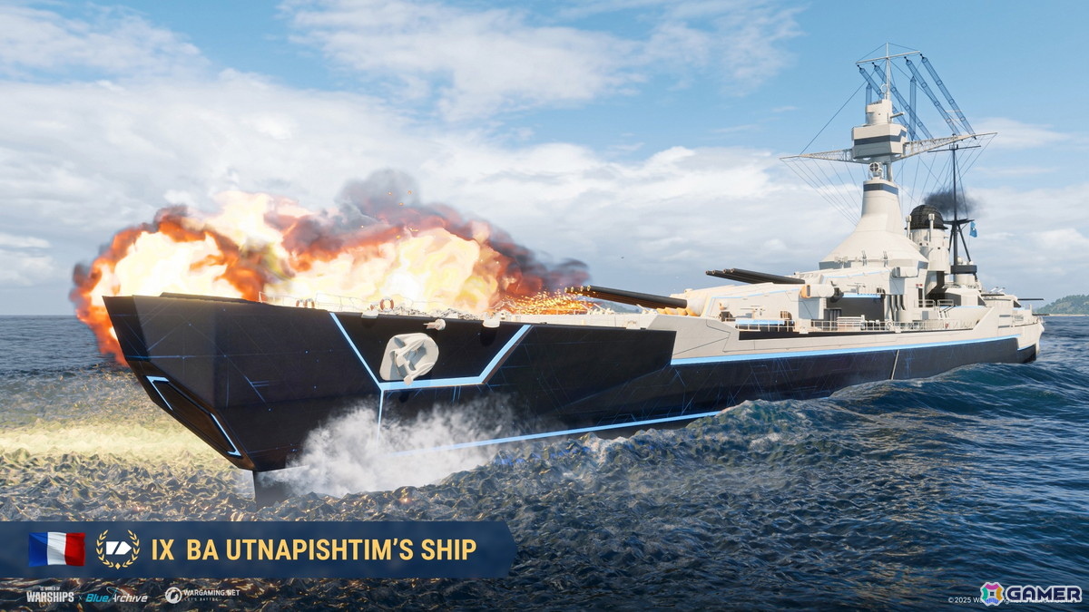 「World of Warships」で「ブルアカ」コラボ第2弾が開催！アロナやビナーなどがモチーフの戦艦が登場の画像2