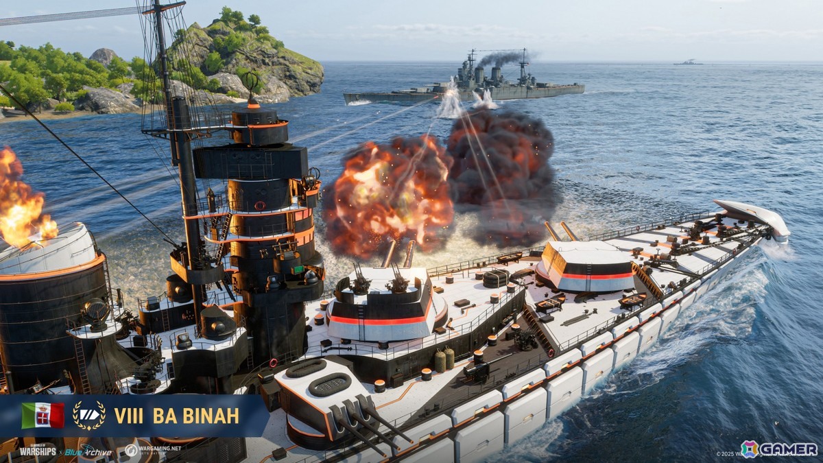 「World of Warships」で「ブルアカ」コラボ第2弾が開催！アロナやビナーなどがモチーフの戦艦が登場の画像5