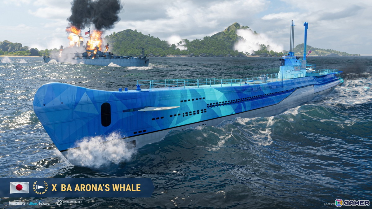 「World of Warships」で「ブルアカ」コラボ第2弾が開催！アロナやビナーなどがモチーフの戦艦が登場の画像8