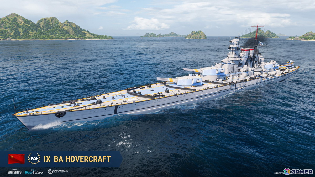 「World of Warships」で「ブルアカ」コラボ第2弾が開催！アロナやビナーなどがモチーフの戦艦が登場の画像9