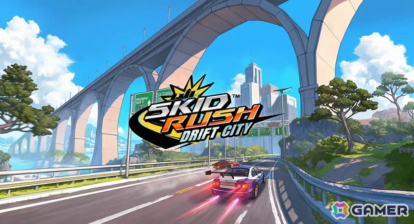 レースアクションゲーム「Drift City」が「SKIDRUSH:Drift City」として復刻！Steamでのグローバル展開が決定の画像1