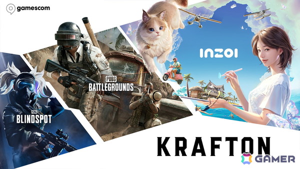 KRAFTONがgamescom2025に「PUBG: BATTLEGROUNDS」「inZOI」「PUBG: BLINDSPOT」の3タイトルを出展！ブースイメージも公開にの画像1