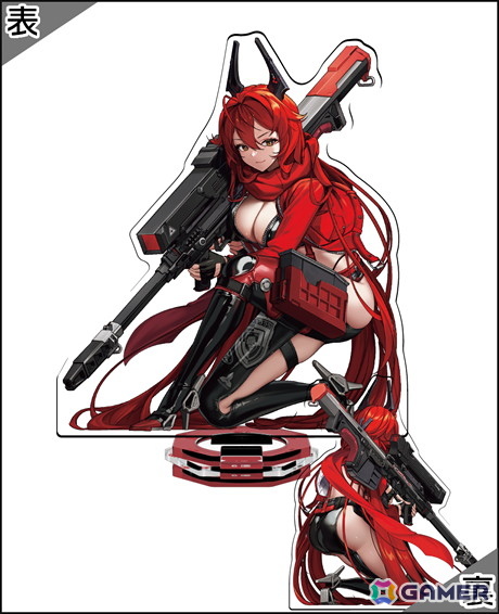 勝利の女神：NIKKE」のアクリルスタンドカードゲーム第4弾「NIKKE DUEL