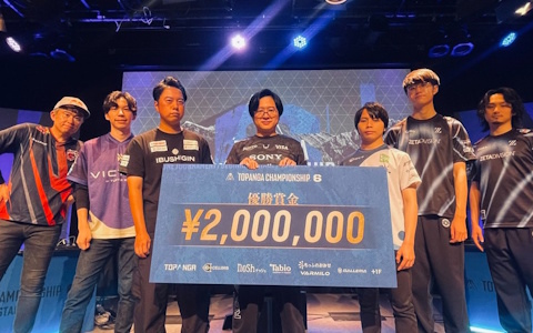 「スト6」の大会「TOPANGA CHAMPIONSHIP 6」で優勝を果たしたのはREJECT所属のふ～ど選手！第2期・第4期に続く歴代3度目の優勝に