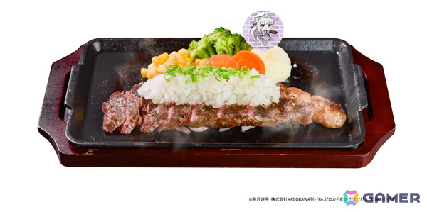 「Re:ゼロから始める異世界生活」いきなり！ステーキとのコラボが7月19日より開催！対象店舗では店内ラッピングや限定メニュー＆グッズ販売もの画像5