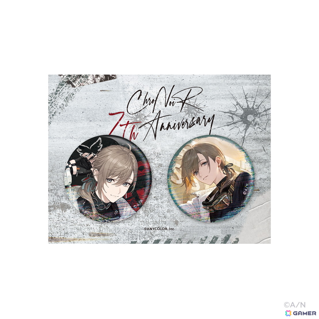 「ChroNoiR 7th ANNIVERSARY」グッズが7月17日よりにじさんじオフィシャルストアにて販売!西武渋谷店で開催されるポップアップストアの情報もの画像