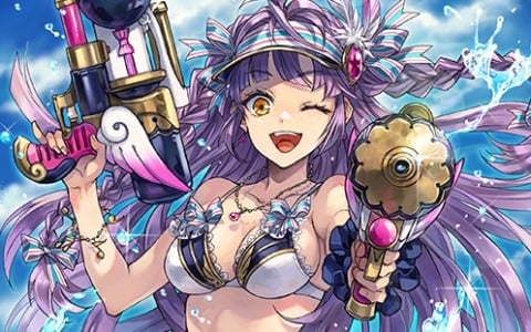 「チェンクロ」フローリア（CV：東山奈央）、レザディア（CV：朴璐美）が水着姿で登場する海の日記念フェスが開催！