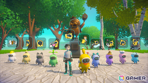 「Omega Crafter」ゆるくてかわいいグラミーたちのLINEスタンプが配信！ゲーム内にもスタンプ機能が実装の画像6