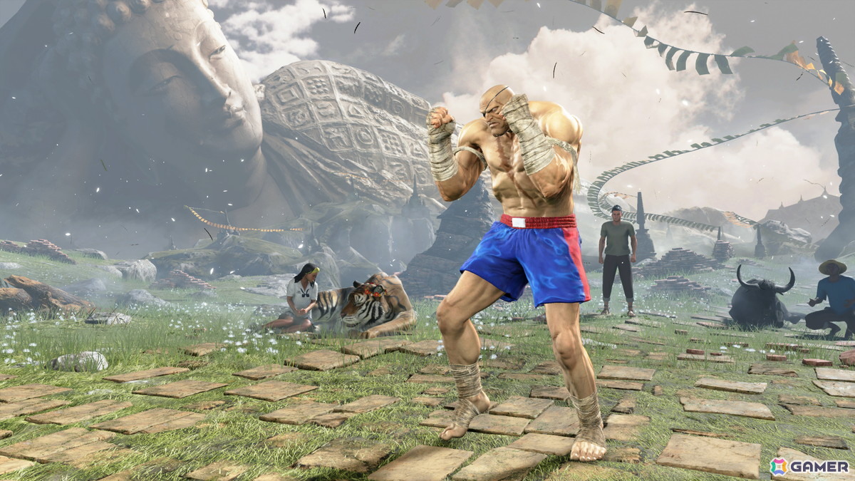 「スト6」タイガーショットやタイガーアッパーカットは健在！Year 3第1弾「サガット」のゲームプレイ映像がついに公開の画像
