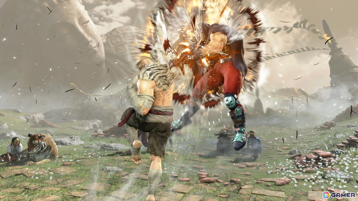 「スト6」タイガーショットやタイガーアッパーカットは健在！Year 3第1弾「サガット」のゲームプレイ映像がついに公開の画像