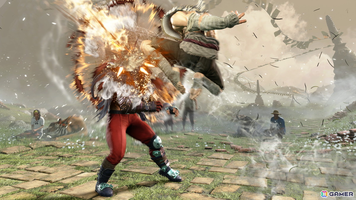 「スト6」タイガーショットやタイガーアッパーカットは健在！Year 3第1弾「サガット」のゲームプレイ映像がついに公開の画像