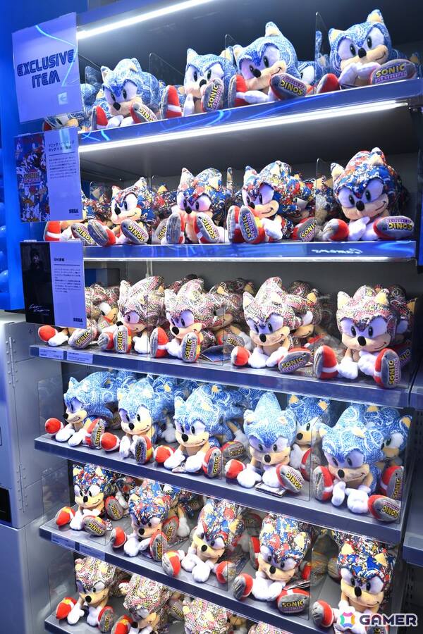 ソニックも駆け付けた「SEGA STORE TOKYO」オープニングセレモニー＆内覧会レポート！セガ/アトラスファンにはたまらないスポットにの画像