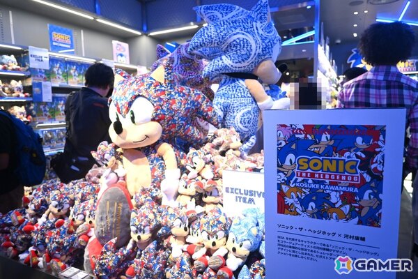ソニックも駆け付けた「SEGA STORE TOKYO」オープニングセレモニー＆内覧会レポート！セガ/アトラスファンにはたまらないスポットにの画像