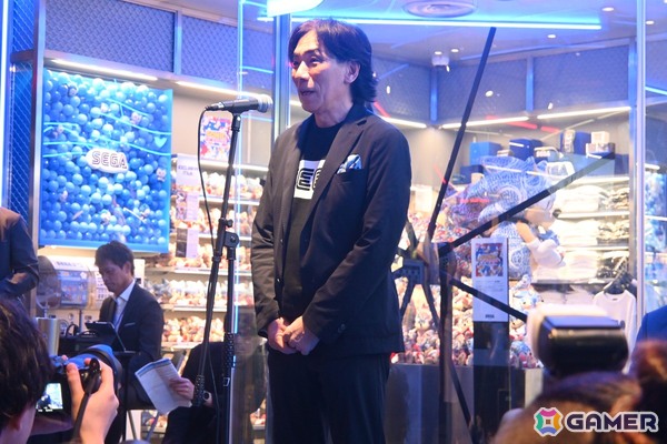ソニックも駆け付けた「SEGA STORE TOKYO」オープニングセレモニー＆内覧会レポート！セガ/アトラスファンにはたまらないスポットにの画像3