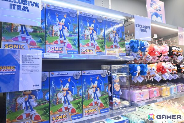 ソニックも駆け付けた「SEGA STORE TOKYO」オープニングセレモニー＆内覧会レポート！セガ/アトラスファンにはたまらないスポットにの画像