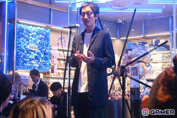 ソニックも駆け付けた「SEGA STORE TOKYO」オープニングセレモニー＆内覧会レポート！セガ/アトラスファンにはたまらないスポットにの画像4