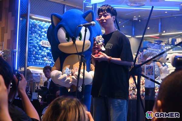 ソニックも駆け付けた「SEGA STORE TOKYO」オープニングセレモニー＆内覧会レポート！セガ/アトラスファンにはたまらないスポットにの画像5